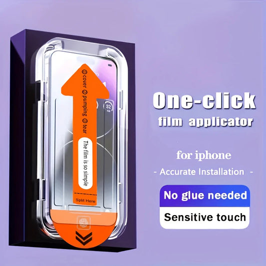 Protecteur d'écran en verre trempé pour iPhone 16 15 14 13 12 11 17 Pro Max 16e, Film de protection iPhone16 Pro Max XR X XS Max 7 8 16Plus