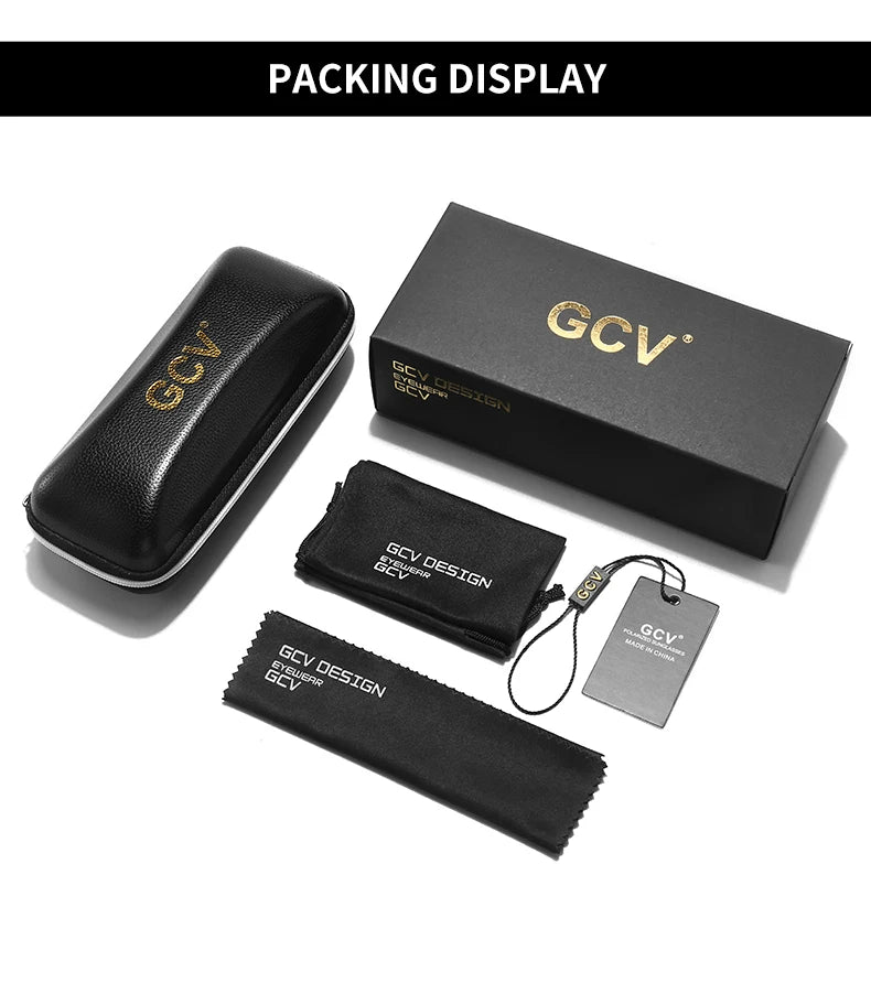 GCV Double couche lentille amovible lunettes de soleil les lunettes Blu-Ray acétate gothique rétro Steampunk polarisées hommes femmes lunettes de soleil