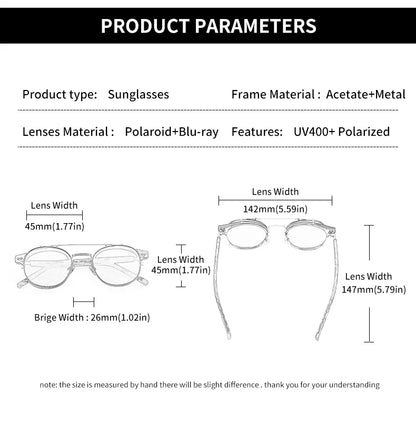 GCV Double couche lentille amovible lunettes de soleil les lunettes Blu-Ray acétate gothique rétro Steampunk polarisées hommes femmes lunettes de soleil