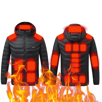 Veste chauffante TODWARM 21 zones hiver hommes femmes veste de Moto USB veste chauffante électrique gilet chauffant Moto thermique
