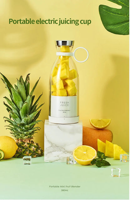 Mini presse-agrumes électrique Portable, mélangeur de fruits Usb, mélangeur de fruits, aliments, Milkshake, Machine multifonction pour jus