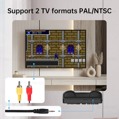 GB300 lecteur de jeu Portable 3.0 pouces écran TV Console de jeu vidéo sortie AV Console de jeu rétro intégré 8G 6000 + jeux