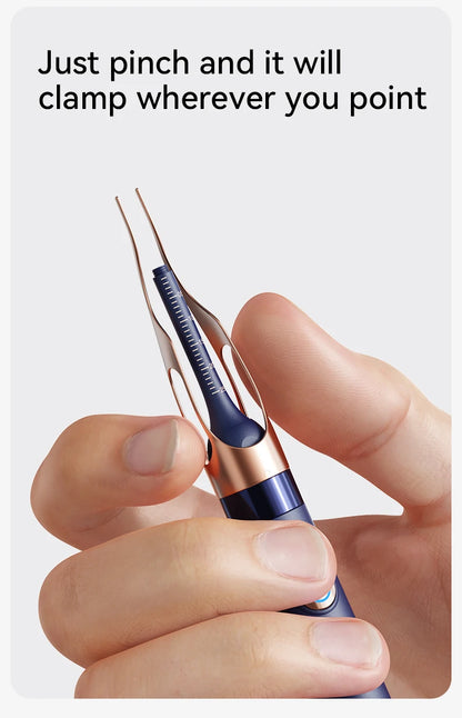 Nettoyeur de cire d'oreille visuel intelligent amélioré avec caméra, Endoscope HD 800W, outil de nettoyage visuel multifonctionnel d'oreille, comprend un stockage