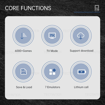 GB300 lecteur de jeu Portable 3.0 pouces écran TV Console de jeu vidéo sortie AV Console de jeu rétro intégré 8G 6000 + jeux