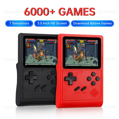 GB300 lecteur de jeu Portable 3.0 pouces écran TV Console de jeu vidéo sortie AV Console de jeu rétro intégré 8G 6000 + jeux