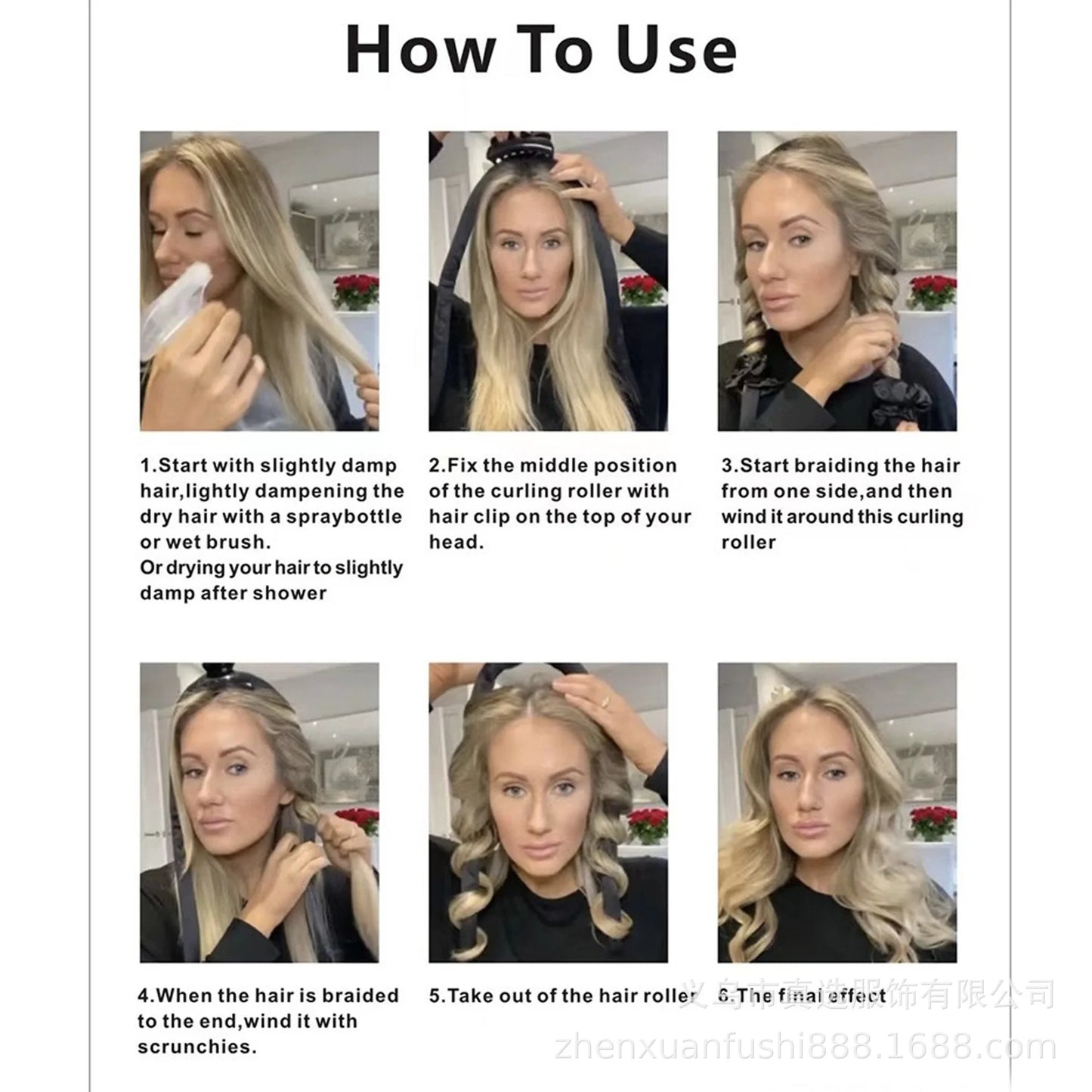 Ensemble de bonnets de couchage en Satin de soie, + 2 bigoudis sans chaleur, couvre-chef pour cheveux bouclés naturels, soins capillaires longs, outil de bouclage ondulé