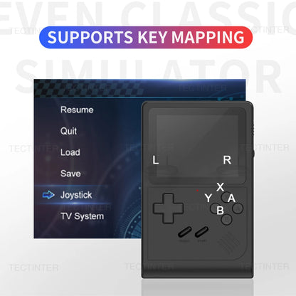 GB300 lecteur de jeu Portable 3.0 pouces écran TV Console de jeu vidéo sortie AV Console de jeu rétro intégré 8G 6000 + jeux