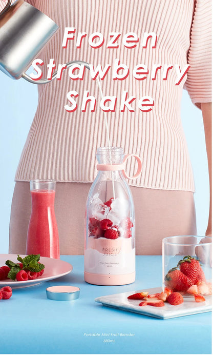 Mini presse-agrumes électrique Portable, mélangeur de fruits Usb, mélangeur de fruits, aliments, Milkshake, Machine multifonction pour jus