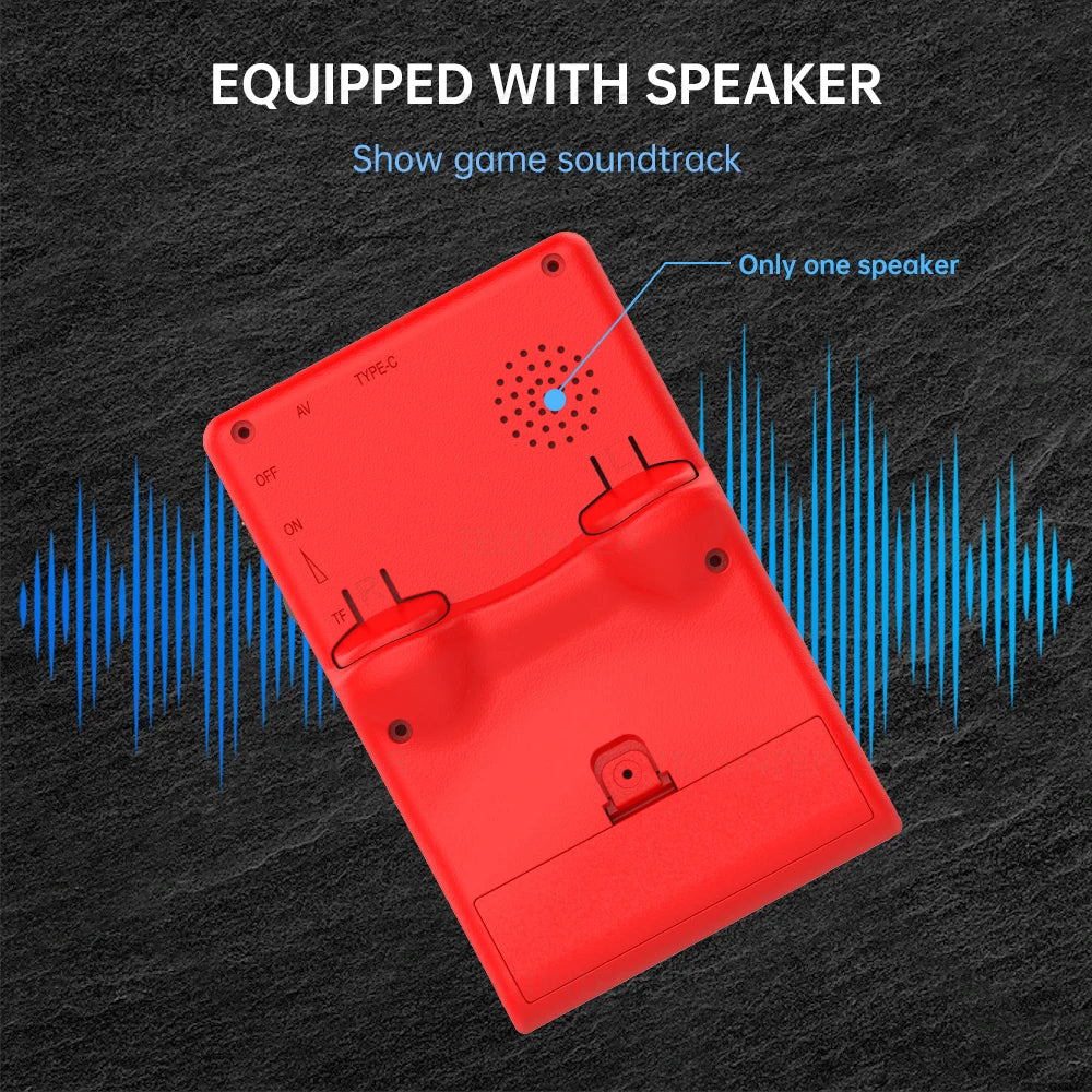 GB300 lecteur de jeu Portable 3.0 pouces écran TV Console de jeu vidéo sortie AV Console de jeu rétro intégré 8G 6000 + jeux