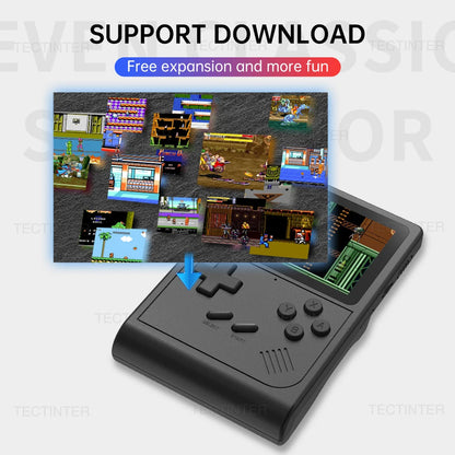 GB300 lecteur de jeu Portable 3.0 pouces écran TV Console de jeu vidéo sortie AV Console de jeu rétro intégré 8G 6000 + jeux