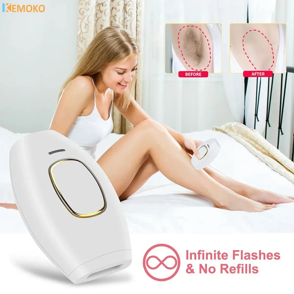 500000   Flash indolore Laser IPL épilateur femmes rasoir épilation permanente pour corps visage Bikini aisselles Machine d'épilation
